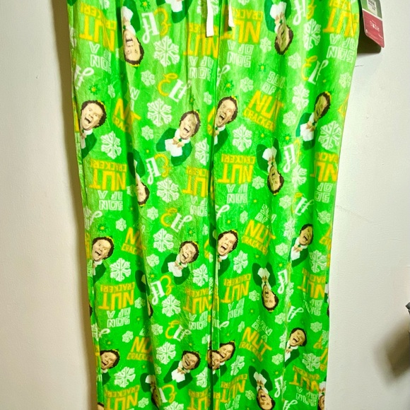 Elf Men’s Pajama Pants Size Large Will Farrell Nut Cracker - Picture 3 of 5
